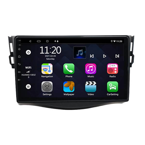 Binize 9 pulgadas Android 10 CarPlay Auto Radio para Toyota RAV4 Interior