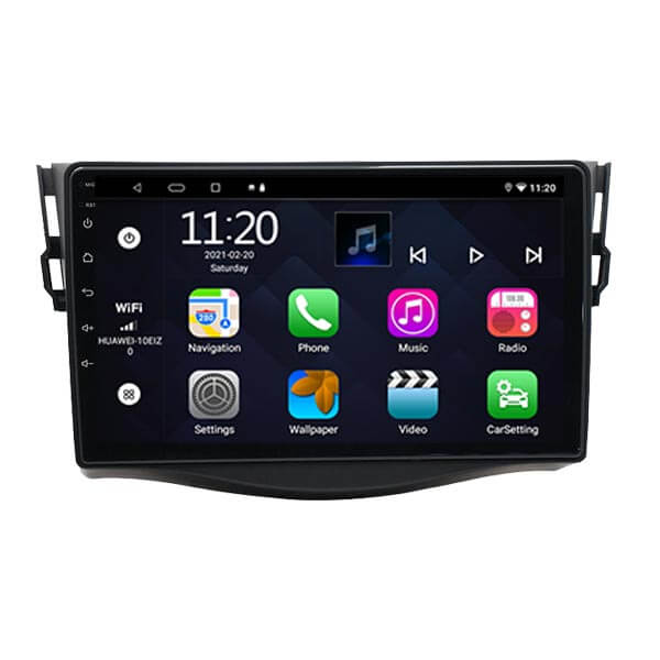 Binize 9 Inch Android 10 CarPlay Car Radio for Toyota RAV4 Interior