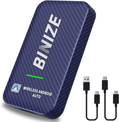 Binize Wireless Android AUTO Dongle for OEM Car with wired A-Auto