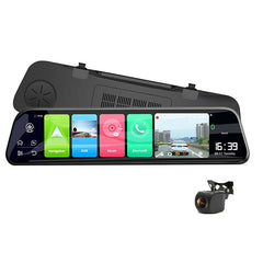 Binize 10inch 4G GPS Dual Lens Android ADAS Dash Cam Mirror D70