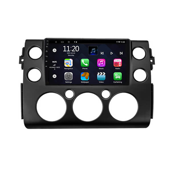 Binize Android 9 Double  Din Custom Car Stereo for FJ CRUISER