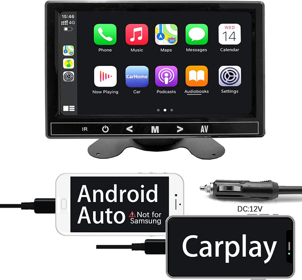 Binize 7 Inch Portable MP5 PLayer support CarPlay with FM Transmitting