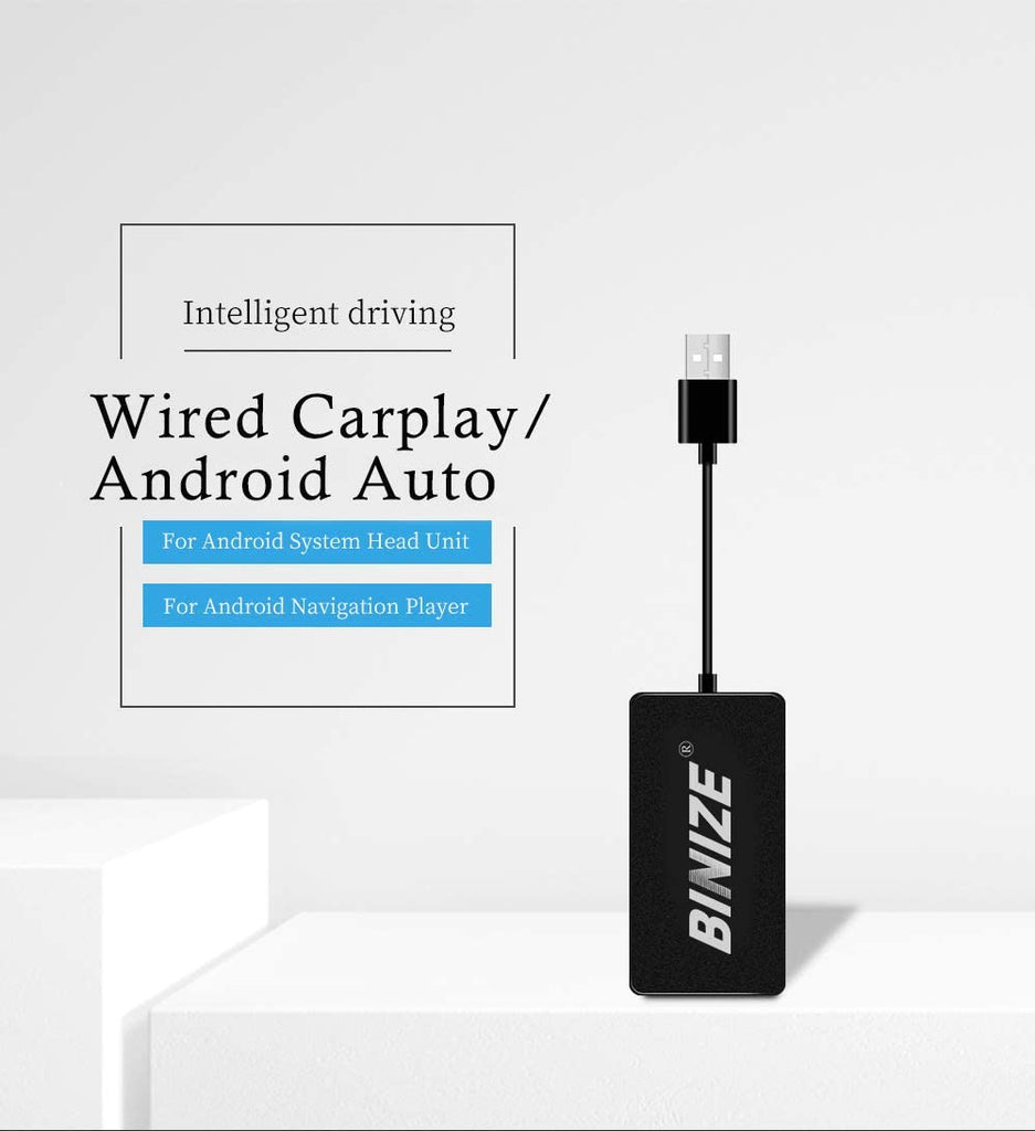 Adaptador inalámbrico Binize CarPlay para coche con CarPlay con cable