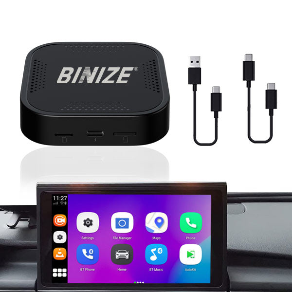 Binize Multimedia Video Box, el mejor adaptador inalámbrico CarPlay