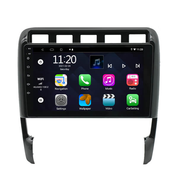 9-Inch Android 12 Car Stereo With GPS & Carplay For Porsche Cayenne 2003-2010 (2GB/32GB)