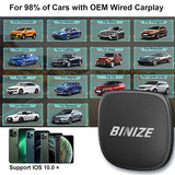 Binize the Cars Magic BOX solo para la unidad CarPlay con cable de fábrica