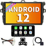 Binize 9'' Android 12 CarPlay Head Unit for 2008 Toyota Corolla