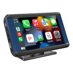 Binize 7in Wireless CarPlay & Android Auto Portable Radio for Car