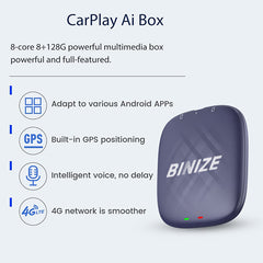 Binize CarPlay Wireless Box for Car with Factory Wired CarPlay