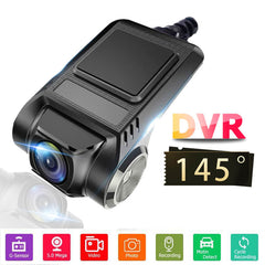 Binize car dash front camera with HD image monitor loop recording