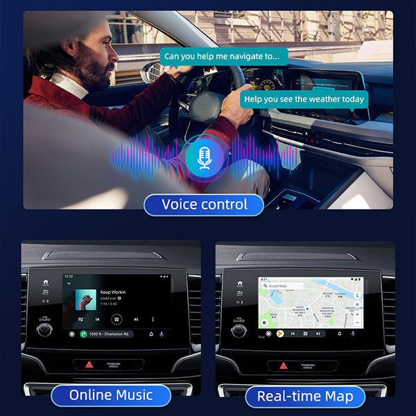 Binize Wireless Android Auto Adapter for OEM Wired Auto Car ——A2A