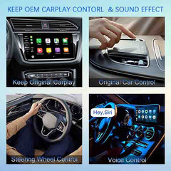 Binize CarPlay Wireless Adapter for Car with Original Wired CarPlay