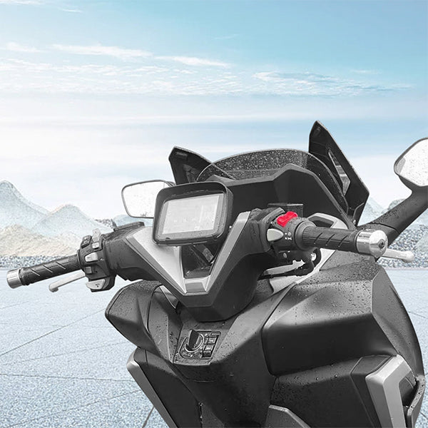 Binize - Navegador portátil inalámbrico impermeable para motocicleta CarPlay