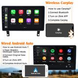 Binize 9 pulgadas 2 Din Android 08-13 Opel Antara apple car stereo