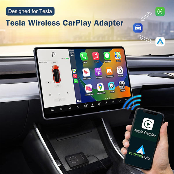 Adaptador Binize Wireless Tesla CarPlay para el modelo 3/X/Y/S —— T2C