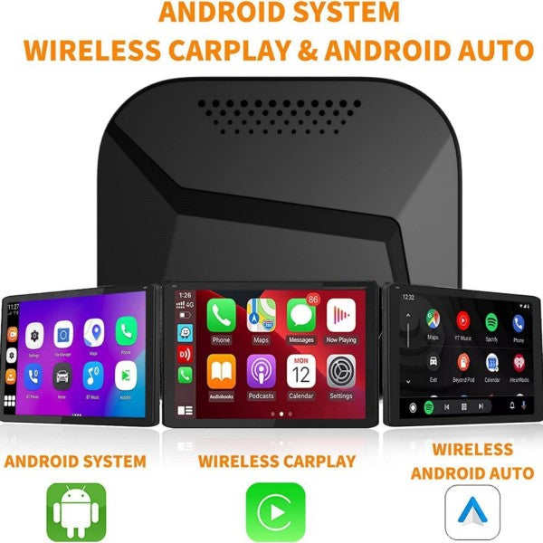 Binize AI Multimedia Video Box with Android Auto Wireless Adapter