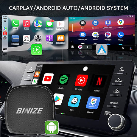 Binize the Cars Magic BOX solo para la unidad CarPlay con cable de fábrica