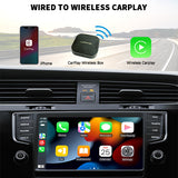 LPAHO GPS Navigation Device with Android System, Multimedia Video Box Convert Factory Wired Carplay Radio to Wireless