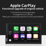 Binize 7inch 2din apple car play stereo with phone mirroring app
