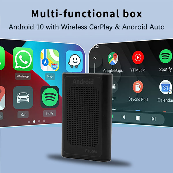 Binize Android 10 Wireless CarPlay Box support Mirrorlink——GT0464