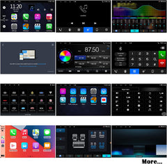 Binize Renewed 10 Inch 2 Din Wireless CarPlay Android Car Radio