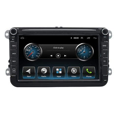 Binize 8 inch Binize Volkswagen 8 Inch- Double DIN Head Unit Android System Car radio Touchscreen Apple Carplay/Android Auto/MP5 Player/Car Radio Receiver, Bluetooth, FM, Support reversing Image Input/Brake Prompt/Steering Wheel Control/Video Output