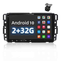 Binize 8 inch Chevy Radio Applicable Chevrolet Buick GMC Car Stereo Android EQ Setting with Hifi Effect, Bluetooth Music, FM Radio, Backup Camera Input, Built-In Mic, Build-In DVR Mirror Link Head Unit