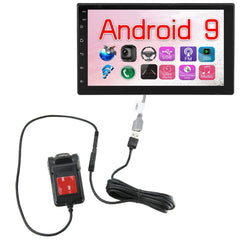 Binize FHD 720P USB  Hidden Car Camcorder, Video Mobile Detection, Gravity Auto Lock, is compatible with Android car stereo