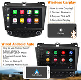 Binize 2003-2007 Honda Accord Android 10 with CarPlay Bluetooth