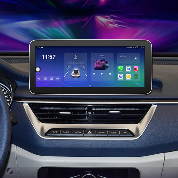 Pantalla de radio Binize Android 10 de 12,3 pulgadas para soporte de coche CarPlay