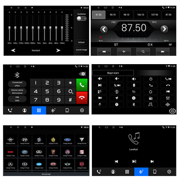 Binize 2001- 2004 Honda Accord radio de pantalla táctil Android de cuatro núcleos