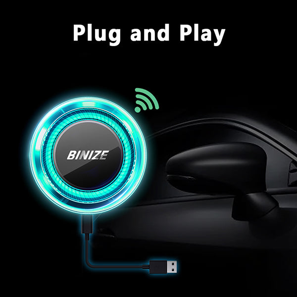 Binize Wireless Apple CarPlay Box with HDMI for OEM Wired CarPlay