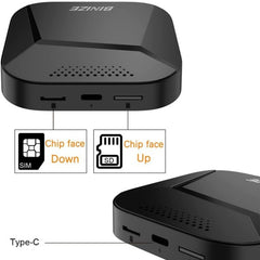 Binize AI Multimedia Video Box with Android Auto Wireless Adapter